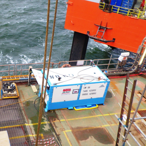 Aquablast UHP Pumpset offshore North Sea